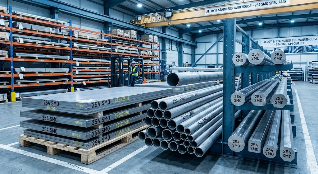 254 SMO stainless steel supplier in India for export buyers